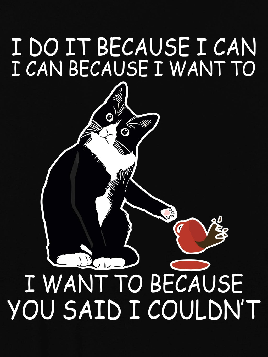 Women's Cat Letter Print Casual T-Shirt with Round Neck and Short Sleeves Slight Stretch Soft Activewear Tee in Plus Sizes M to 5XL