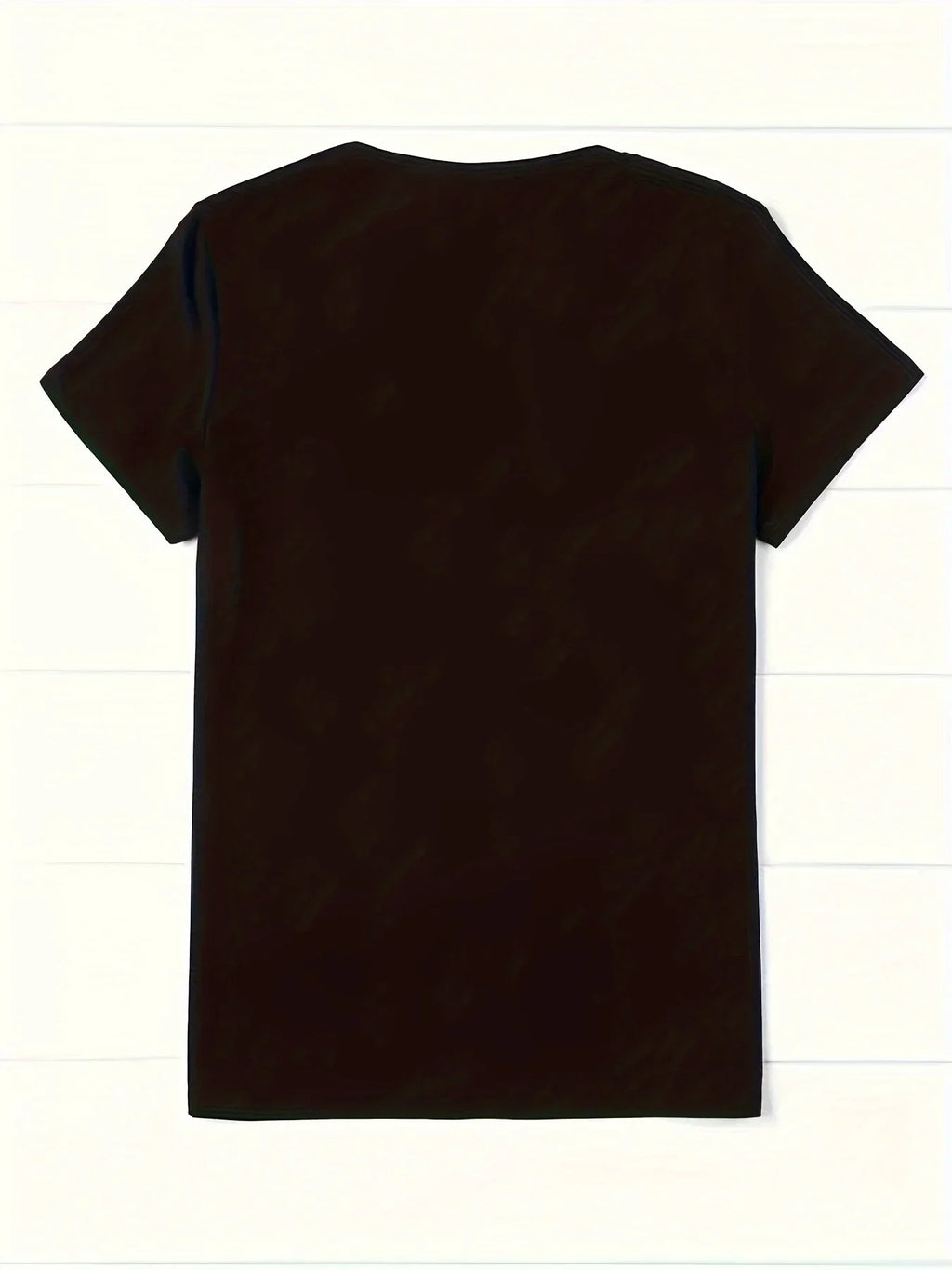 Women's Gesture Print Crew Neck T-Shirt Soft Comfortable Casual Short Sleeve Top for Spring and Summer