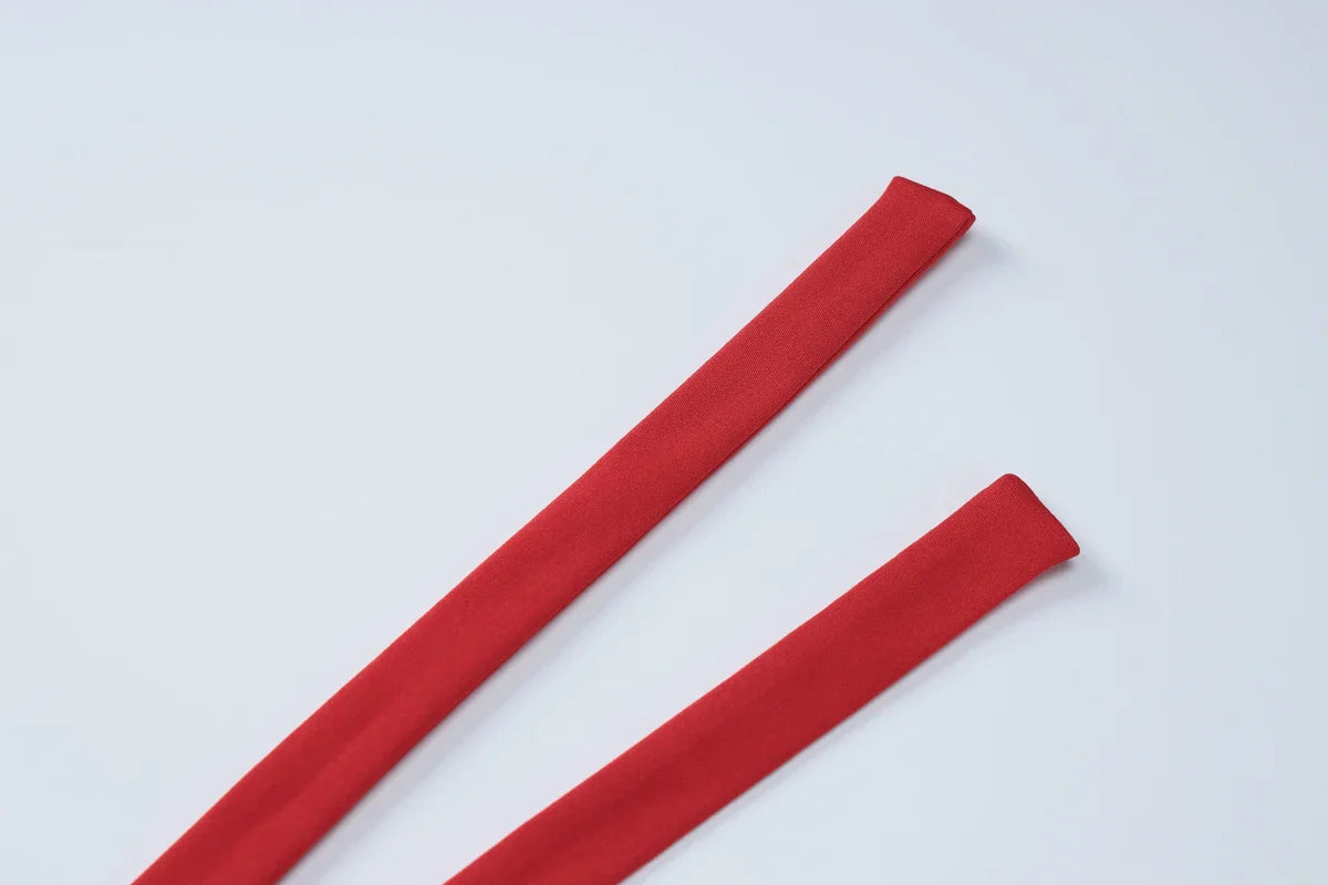 Elegant Solid Slim Mini Dress for Women with Ruffles Backless Bandage Patchwork Perfect for Birthday Parties and Vacations