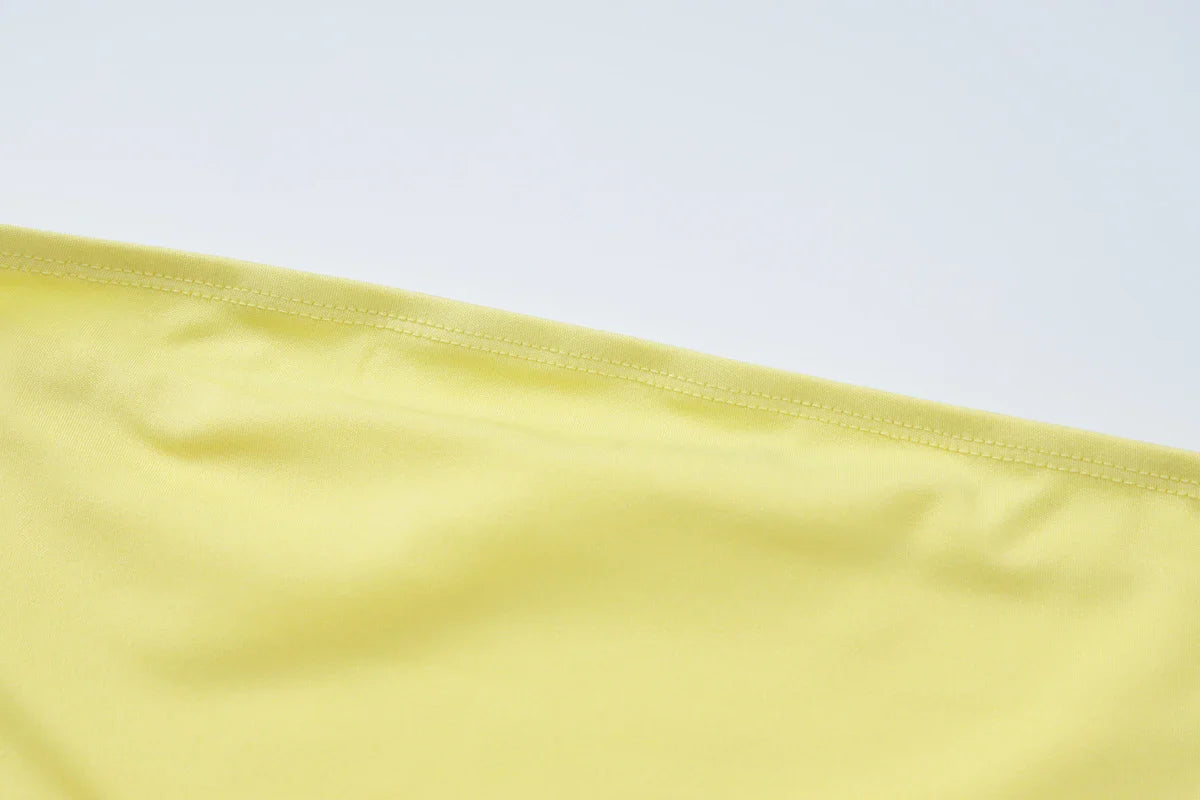 Elegant Strapless Ruffle Maxi Dress for Summer Women's Formal and Party Wear with Sexy Bodycon Fit