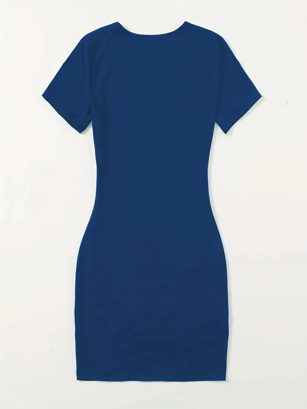 Queen Print Casual Loungewear Tee Dress with Short Sleeves and Summer Comfort for Women