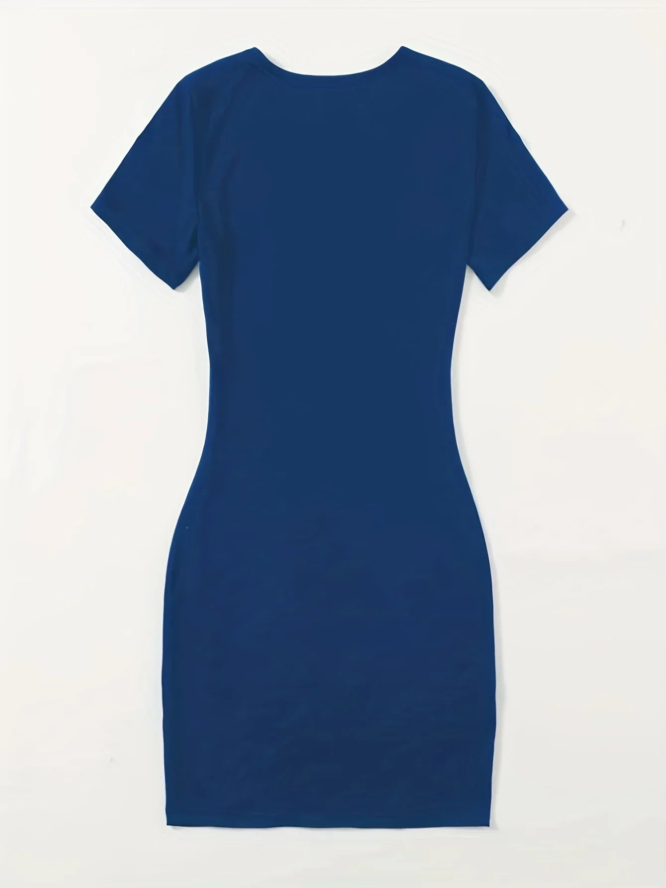 Queen Print Casual Loungewear Tee Dress with Short Sleeves and Summer Comfort for Women