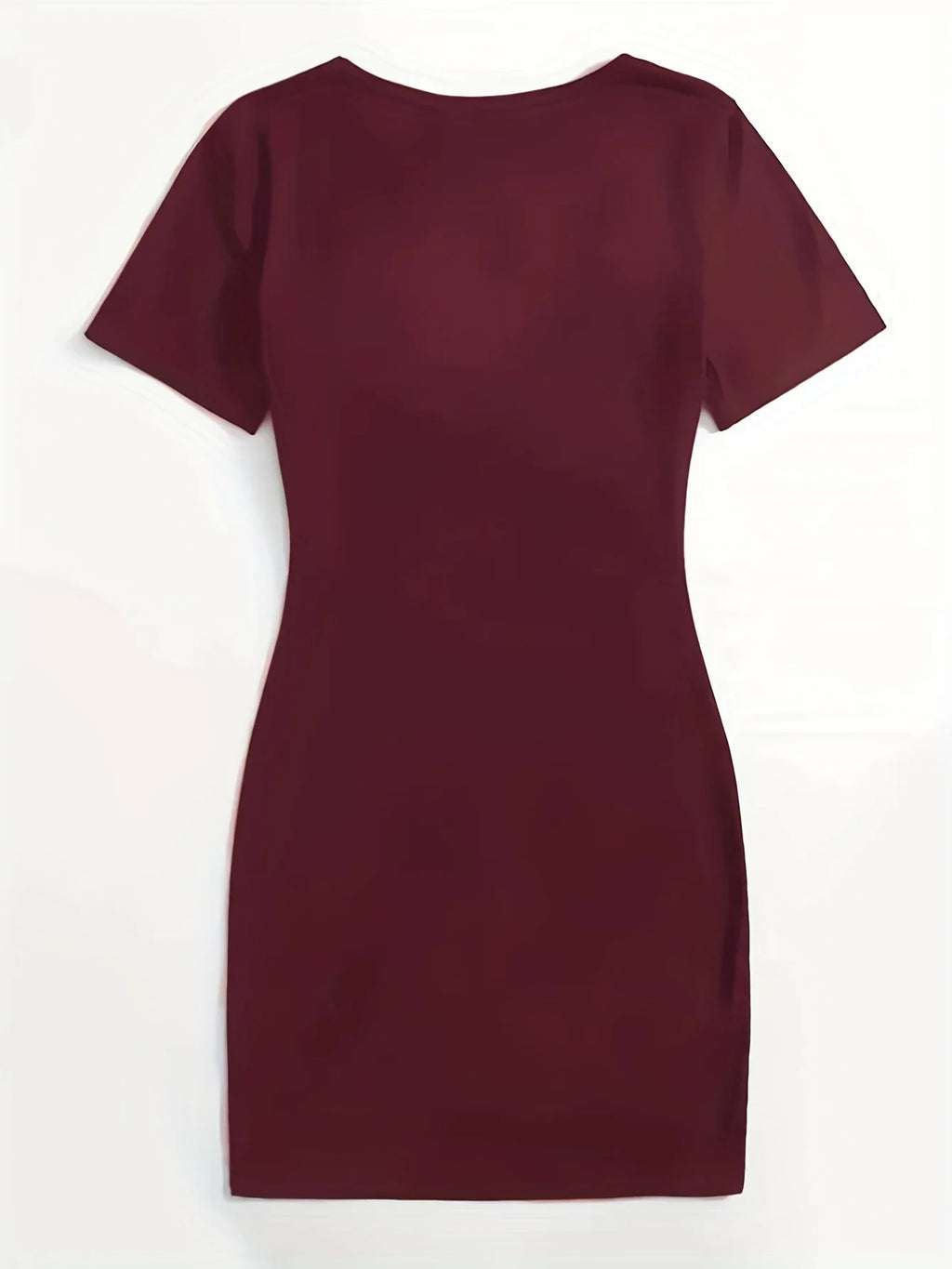 Queen Print Casual Loungewear Tee Dress with Short Sleeves and Summer Comfort for Women