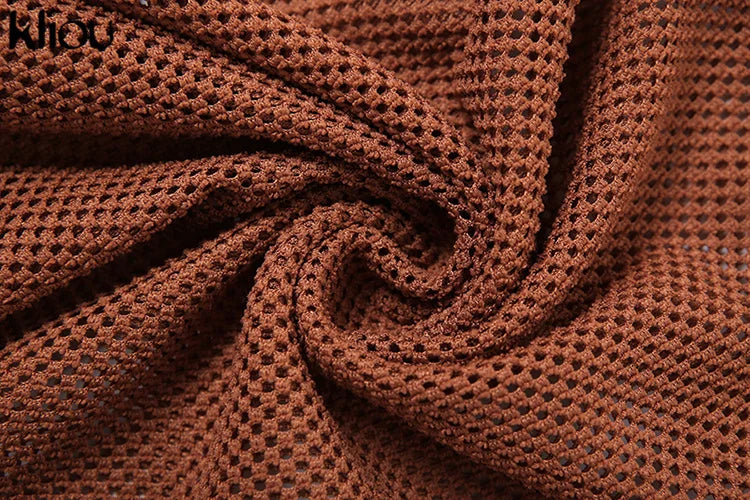 Summer Women Mid-Calf Two Piece Set Sexy Chain Camisole and Hip Skirt Grid Pattern Party Outfit