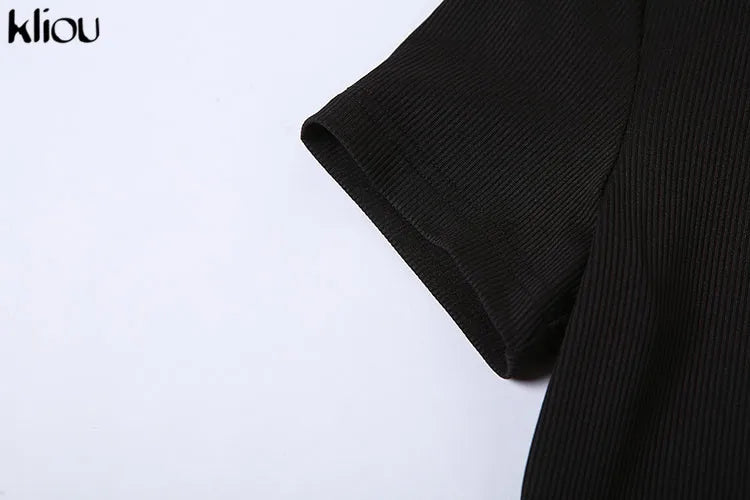 Elegant Office Lady Maxi Dress with Solid Fabric, Turn-Down Collar, Short Sleeves, Button Details, Side Slit, Body-Shaping Fit, Street Style Robe