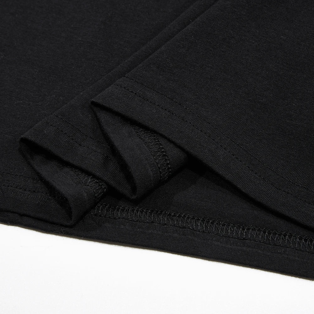 Retro Fruit Print Cotton Round Neck Short Sleeve T-Shirt for Women and Men Casual Loose Fit Versatile Couple Tee