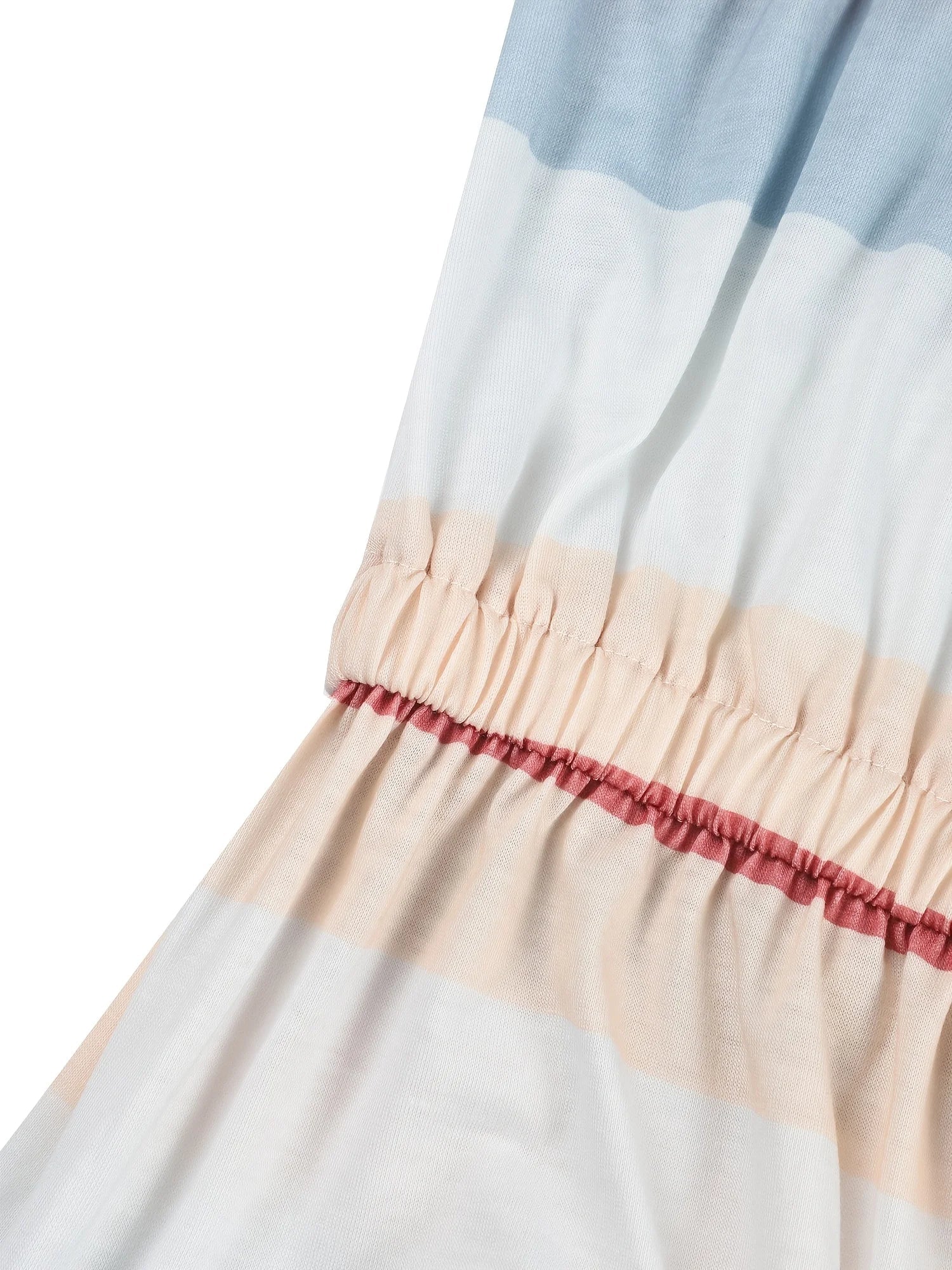 Elegant Sleeveless Summer Dress for Women with V-Neck and Spaghetti Straps, Casual Short Beach Sundress with Striped Print, Perfect for Vacation and Daily Wear