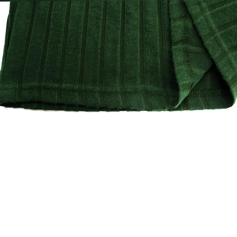 Elegant Autumn Winter Long Sleeve Turtleneck Mini Dress for Women Casual Slim Fit Streetwear Fashion