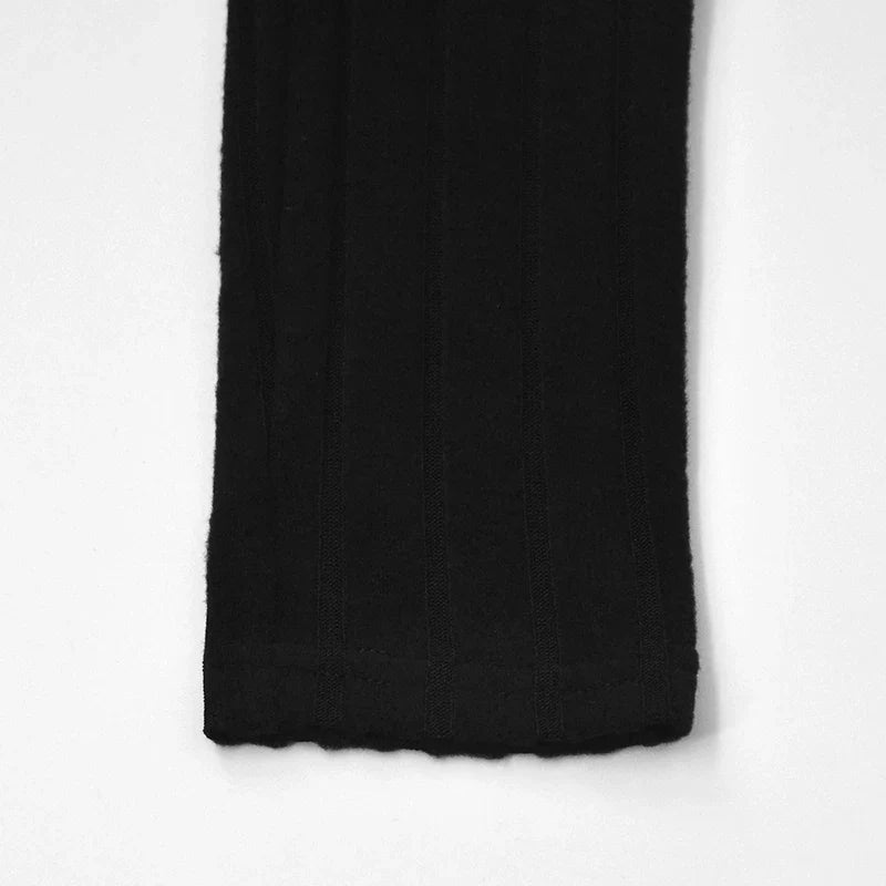 Elegant Autumn Winter Long Sleeve Turtleneck Mini Dress for Women Casual Slim Fit Streetwear Fashion