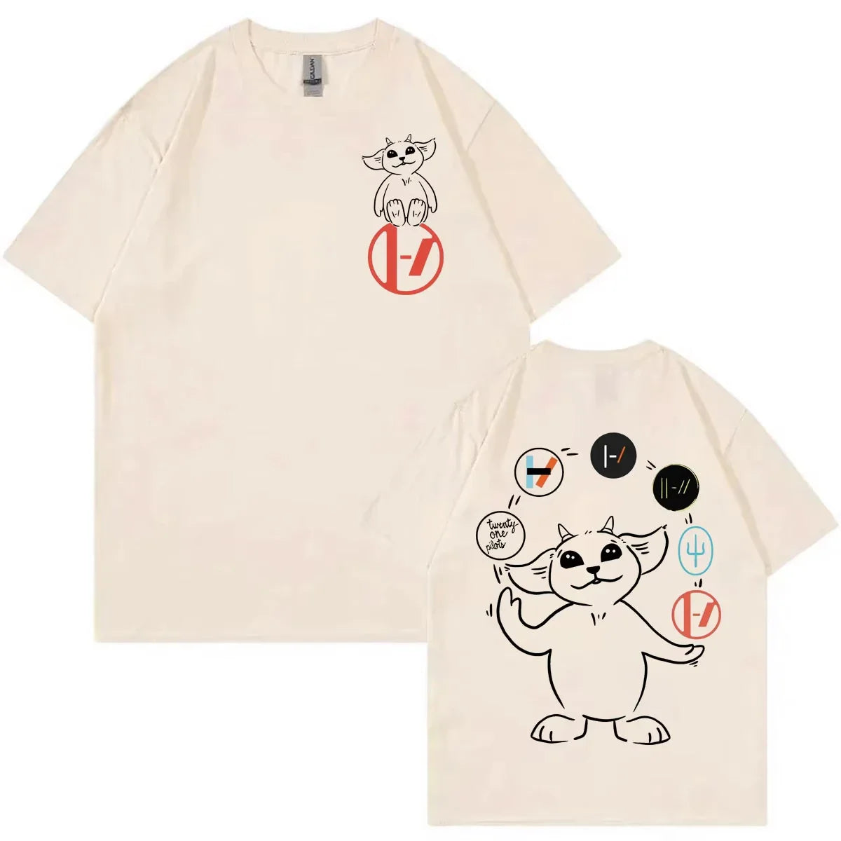 Oversized Casual Cotton T-Shirt Unisex Streetwear Hip Hop Rock Short Sleeve Loose Fit Fashion Tee