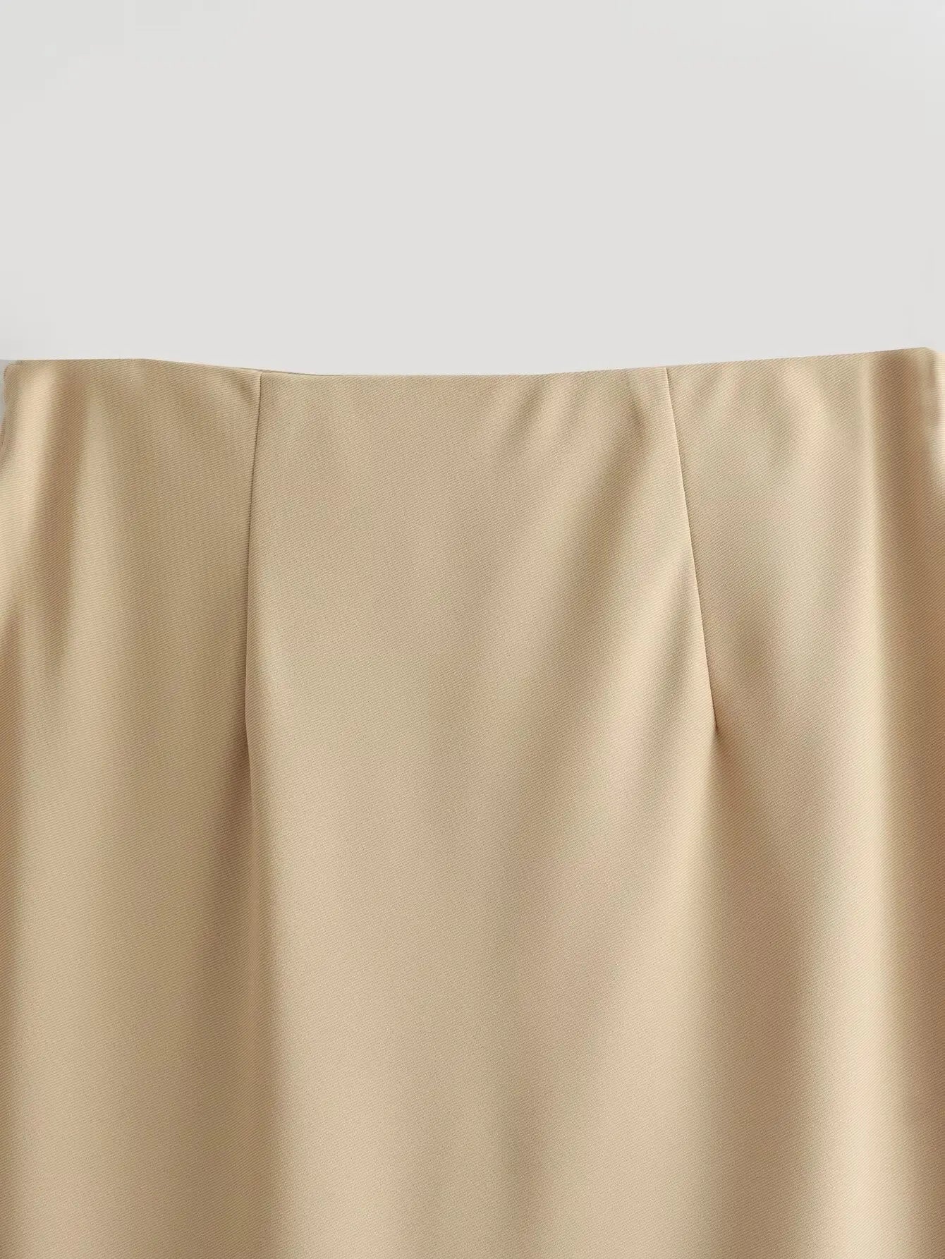 Summer Elegant Women's Two-Piece Set Sleeveless V-Neck Vest and High Waist Long Skirt Office Lady Suit