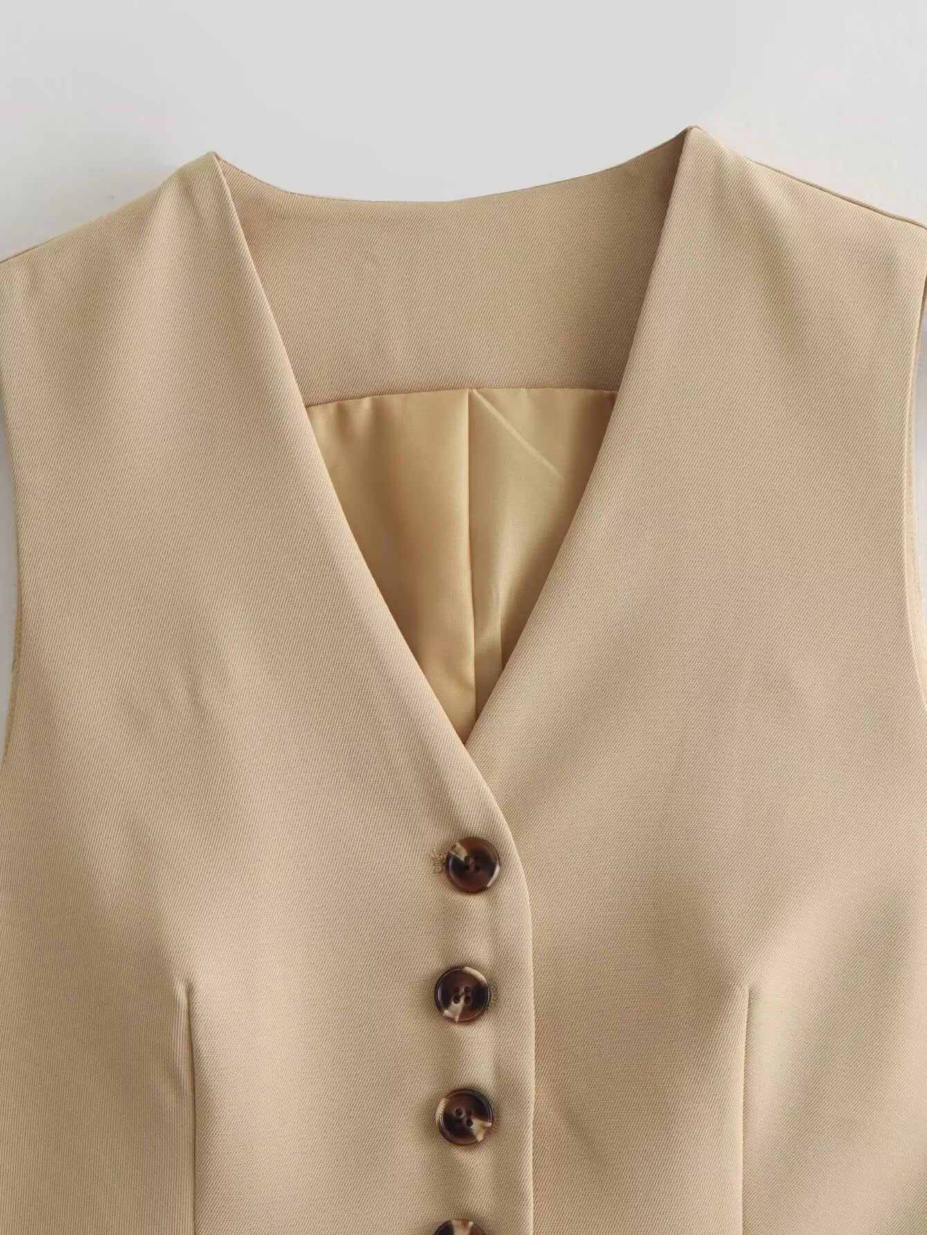 Summer Elegant Women's Two-Piece Set Sleeveless V-Neck Vest and High Waist Long Skirt Office Lady Suit