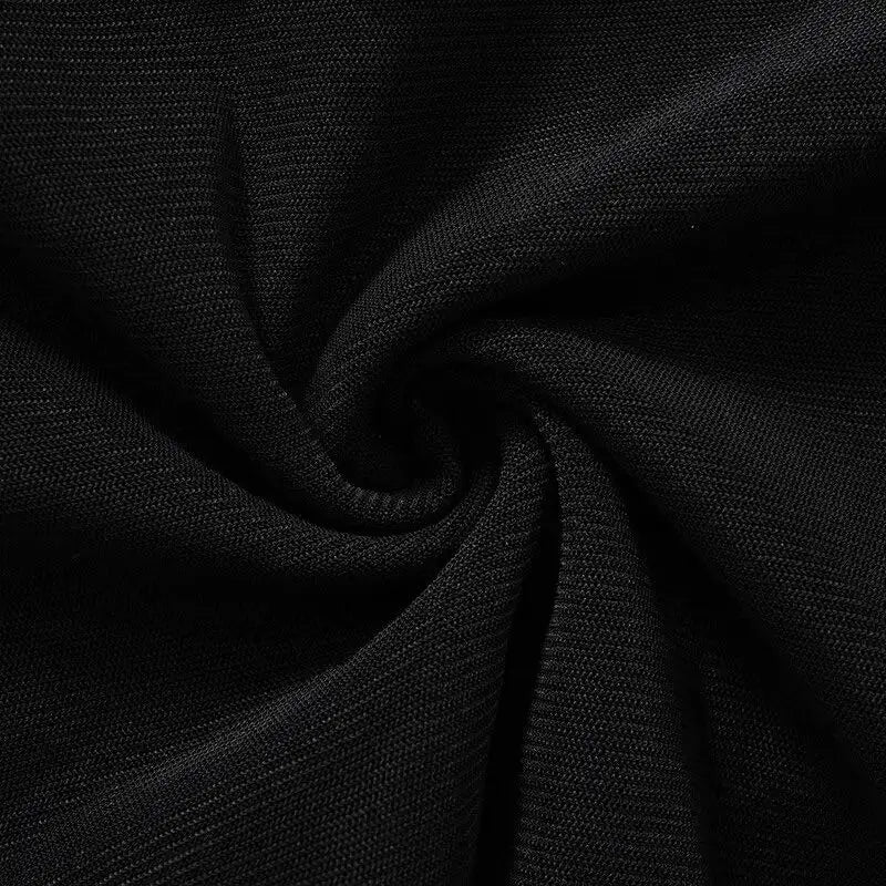 Mesh Corset Black Crop Top for Women Patchwork Tube Top Sexy Sleeveless Off Shoulder Slim Strapless Summer Cami Streetwear Tank Top