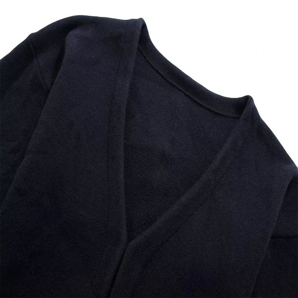 Women's Fashionable Knitted Slim Fit Jacket and Skirt Set Lightweight Casual Two-Piece Outfit for Spring and Summer