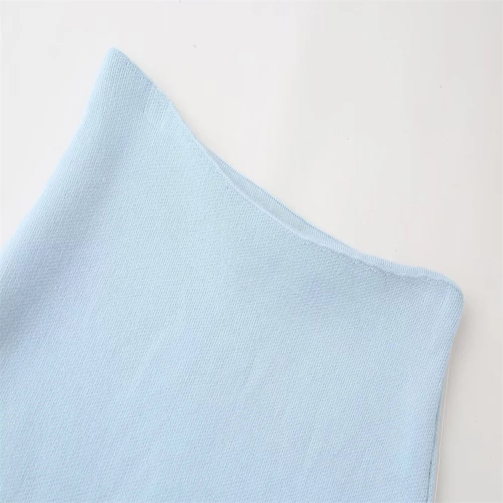 Women's Fashionable Knitted Slim Fit Jacket and Skirt Set Lightweight Casual Two-Piece Outfit for Spring and Summer