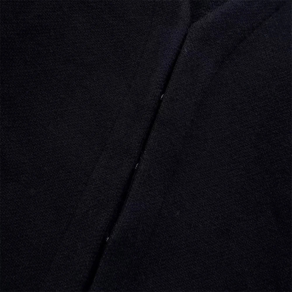 Women's Fashionable Knitted Slim Fit Jacket and Skirt Set Lightweight Casual Two-Piece Outfit for Spring and Summer