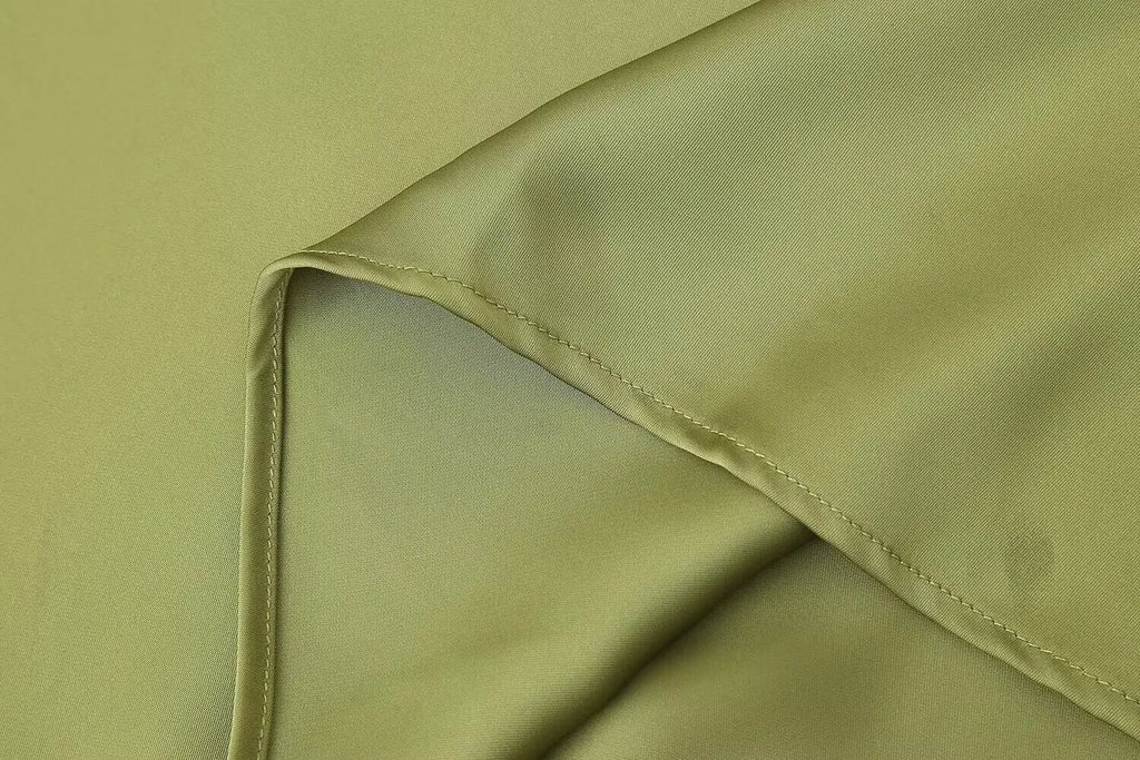 Asymmetrical Tie-Dye Gradient Satin Dress for Women Long Dress Street Style Fashion Summer Elegant Wear