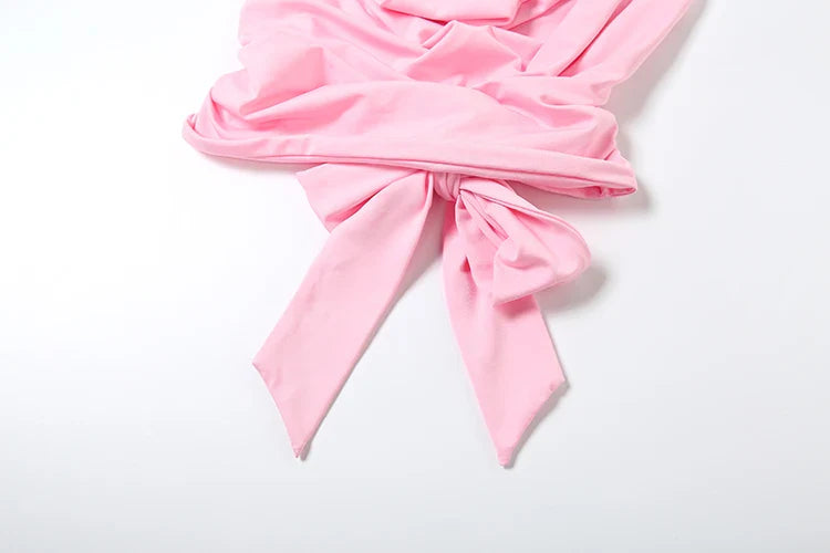 Women's Sexy 2 Piece Set Halter Swing Collar Tank Top with Tiered Skirt Matching Beach Party Vacation Outfit Elegant Clubwear