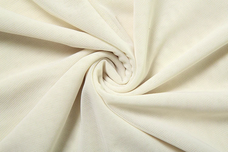 Elegant Mesh V-Neck Maxi Dress with Metal Buckle and Bodycon Fit for Summer Occasions