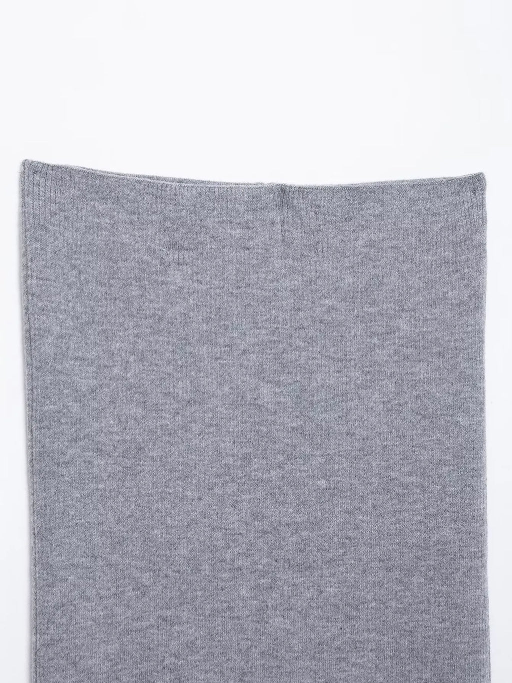 Women's College Style Diamond Check Belted Waist Sweater and Flat Midi Skirt Two-Piece Set