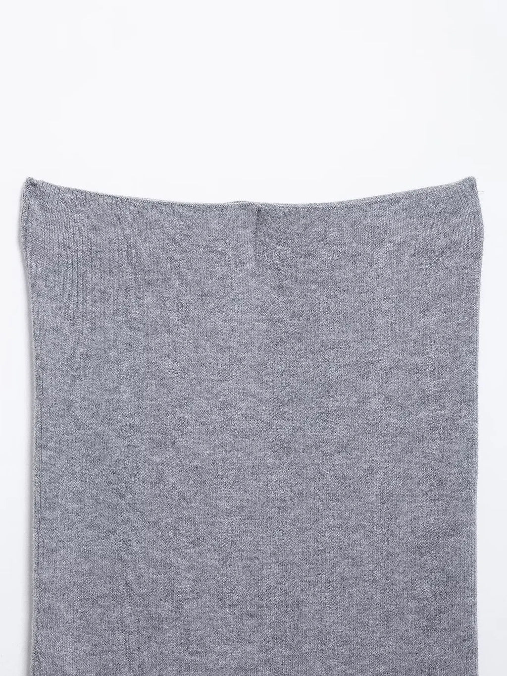 Women's College Style Diamond Check Belted Waist Sweater and Flat Midi Skirt Two-Piece Set