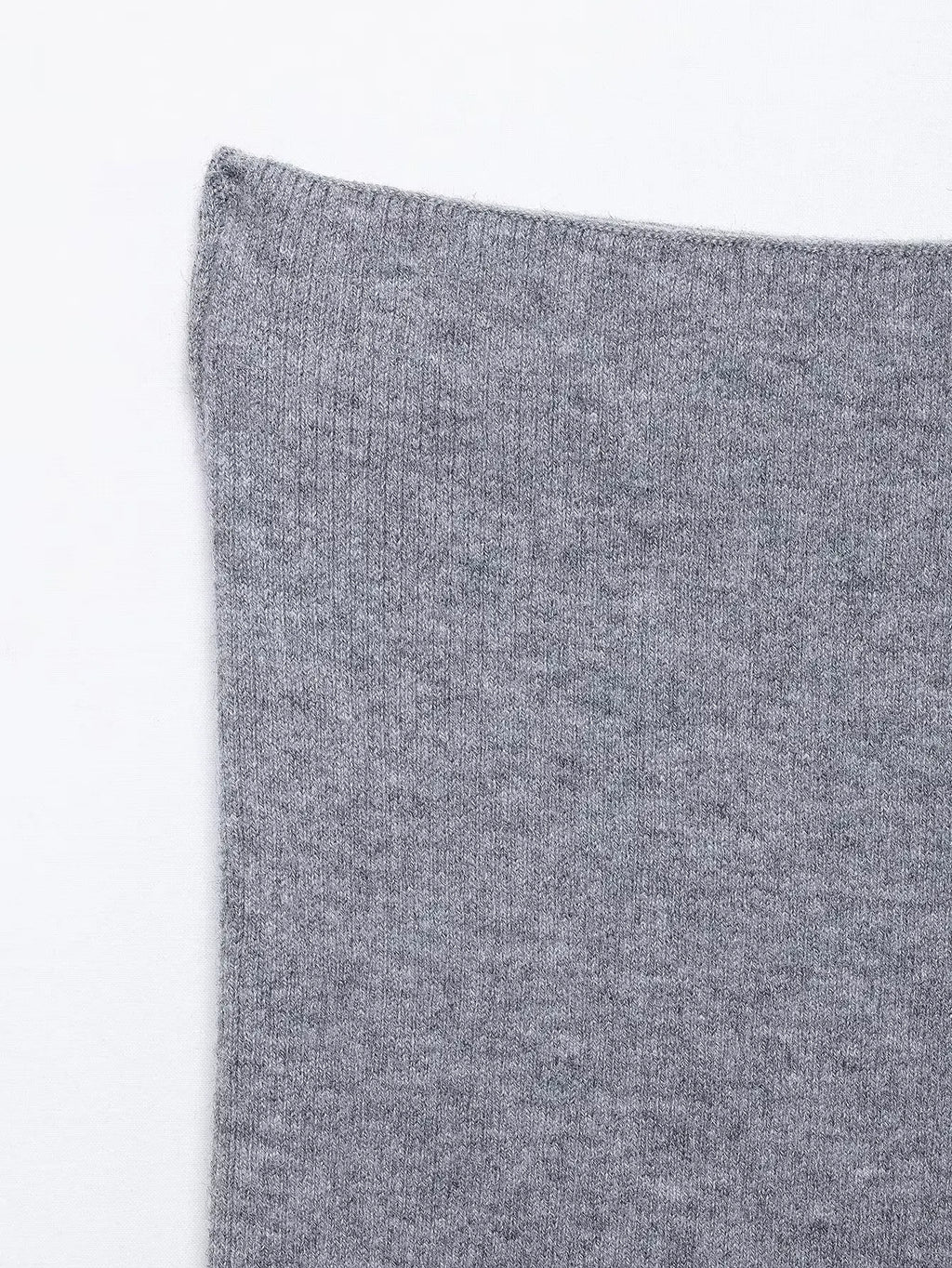 Women's College Style Diamond Check Belted Waist Sweater and Flat Midi Skirt Two-Piece Set