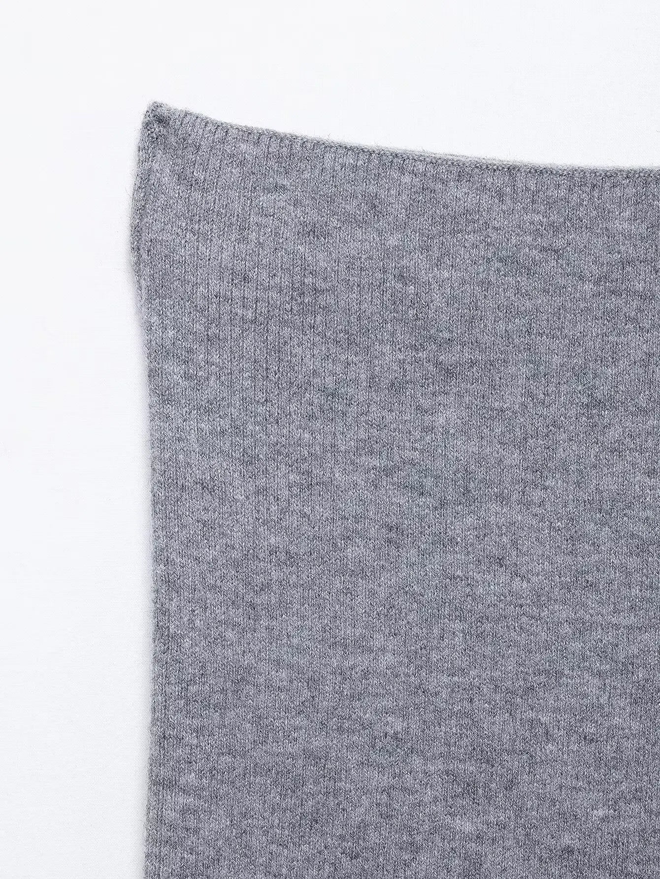 Women's College Style Diamond Check Belted Waist Sweater and Flat Midi Skirt Two-Piece Set