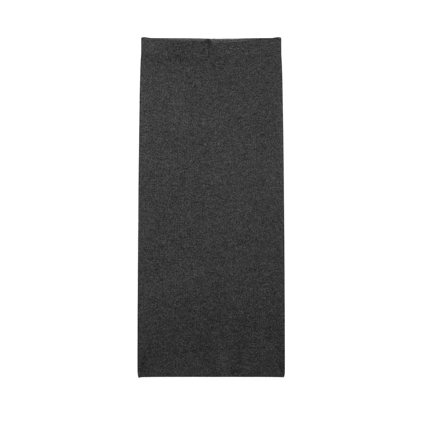 Women's College Style Diamond Check Belted Waist Sweater and Flat Midi Skirt Two-Piece Set