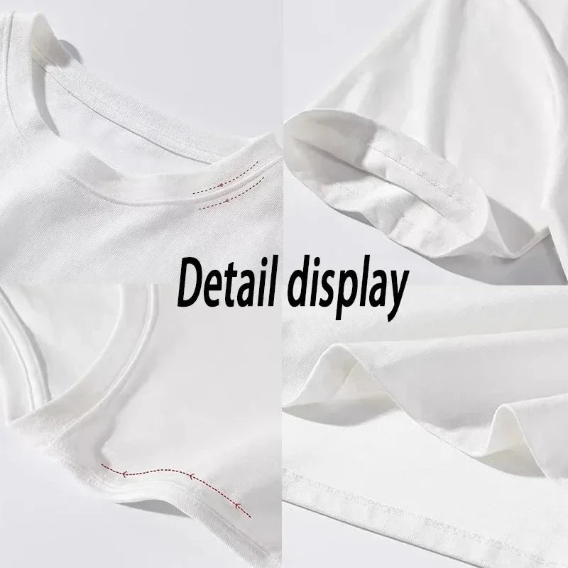 Women's Summer Casual T-Shirt with Deathly Hallows and Three Brothers Print White Round Neck Short Sleeve Top