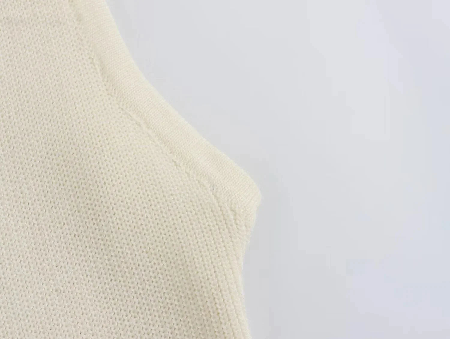 Elegant Solid Knitted Sleeveless Dress with Pockets and Single Breasted O Neck for Office Lady