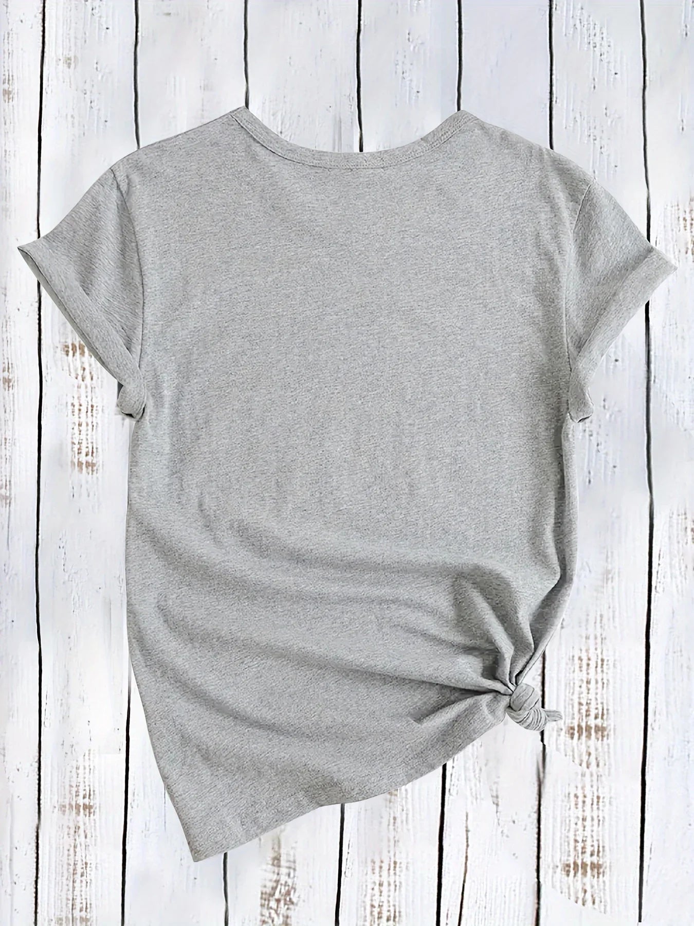 Women's Casual Short Sleeve T-Shirt with Funny French Cats Print Un Deux Trois Cat Graphic Summer Top Harajuku Style