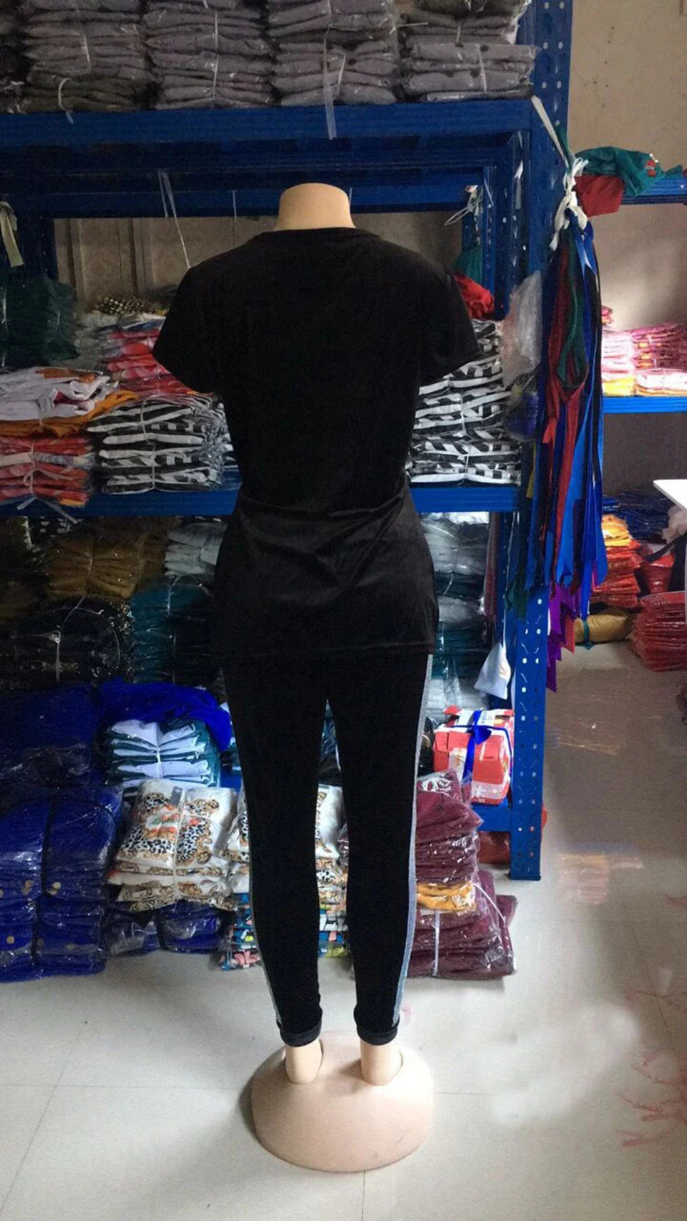 Velvet Two Piece Set for Women Plus Size African Inspired Autumn Winter Fashion Suit High Quality Stylish African Dress Ensemble