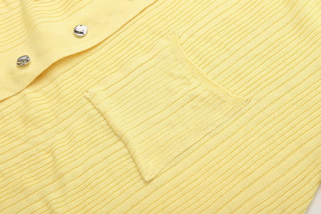 Elegant Winter Knitted Dress for Women with Ruffles and Long Sleeves, Chic Single-Breasted Long Sweater Dress for Party and Casual Wear