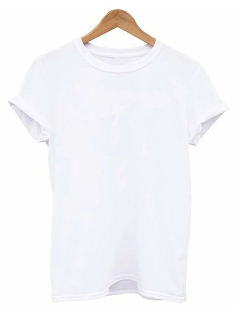 Cute Christmas Elk Print Women's Red T-Shirt Casual Short Sleeve O-Neck Cartoon Graphic Tee Y2K Style