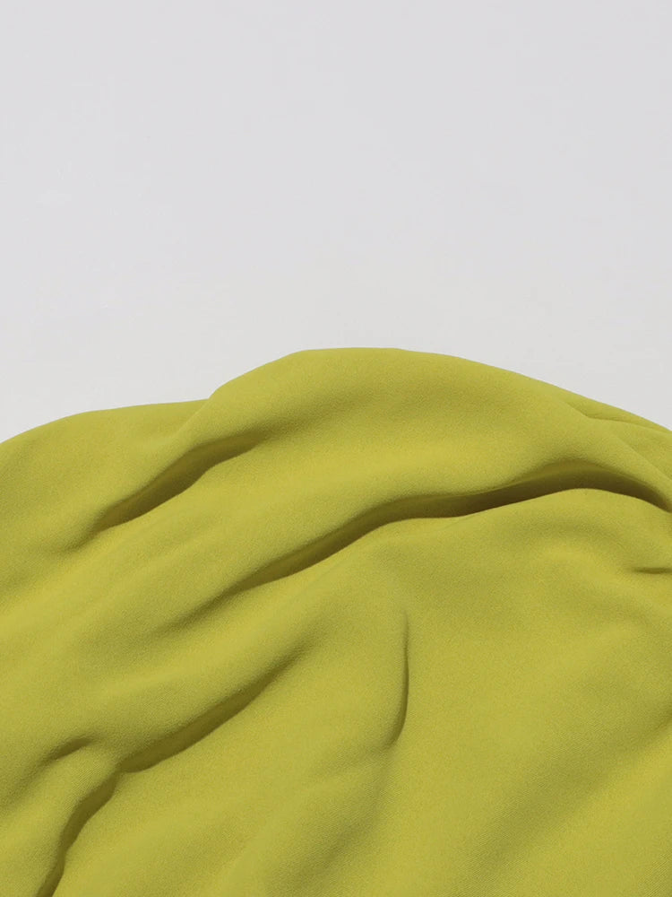 Elegant Two Piece Set for Women Long Sleeve Round Neck Top with High Waist Pleated Skirt Chic and Sophisticated Solid Color Outfit