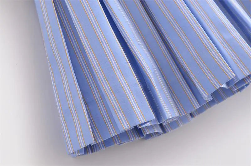 Chic Patchwork Tube Top Dress for Women Elegant Mini Summer Holiday Casual Street Fashion Youth Style