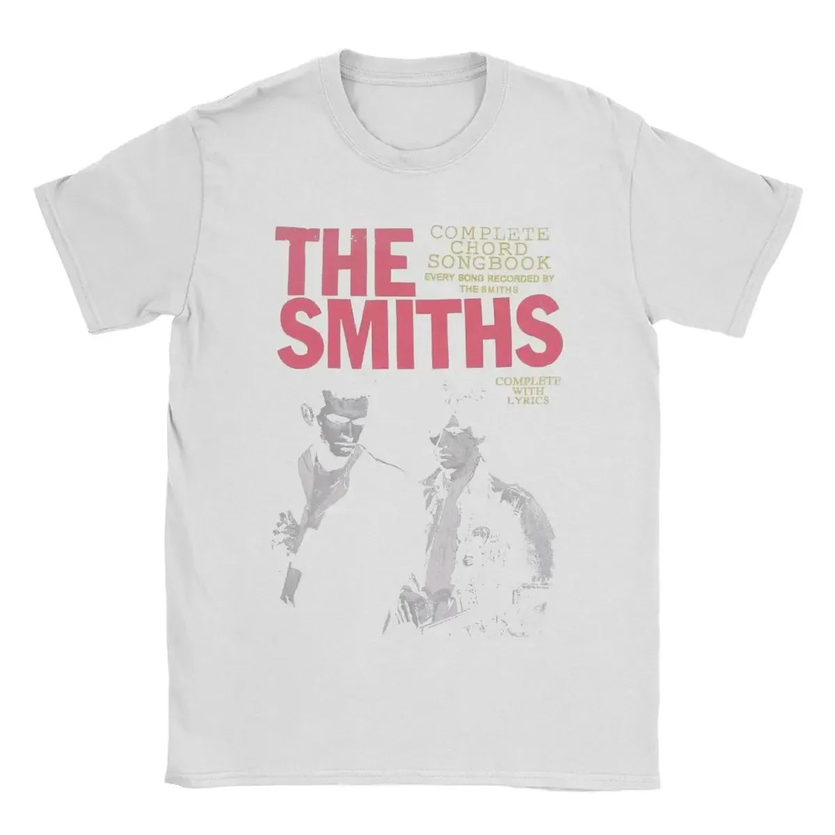 The Smiths Vintage Print Oversized Cotton T-Shirt Unisex Short Sleeve Hip Hop Rock Band Streetwear Tee