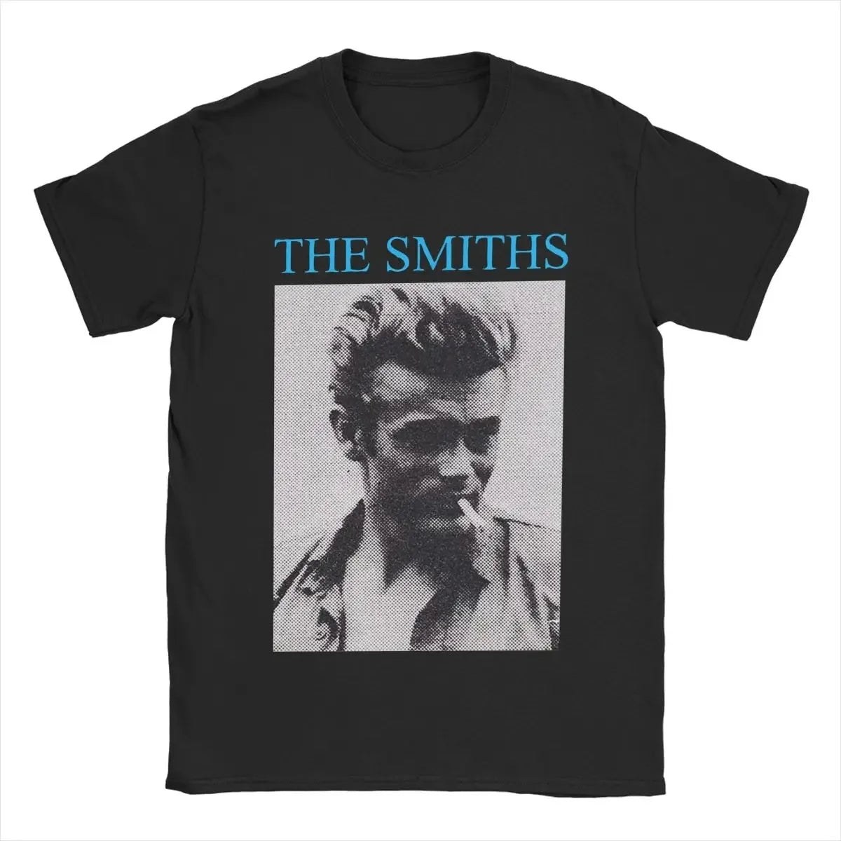 The Smiths Vintage Print Oversized Cotton T-Shirt Unisex Short Sleeve Hip Hop Rock Band Streetwear Tee