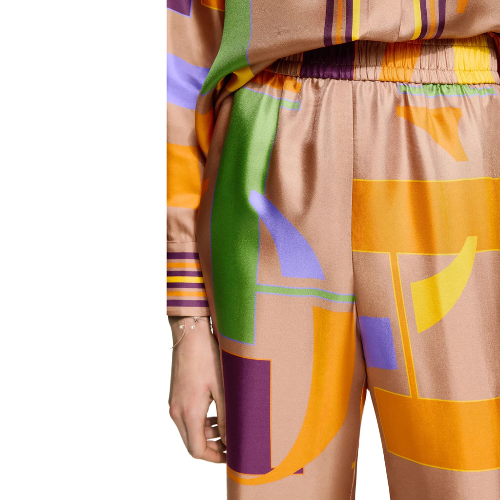 Women's Long Sleeve Khaki Shirt and Casual Business Pants Set Autumn Stylish Office Wear