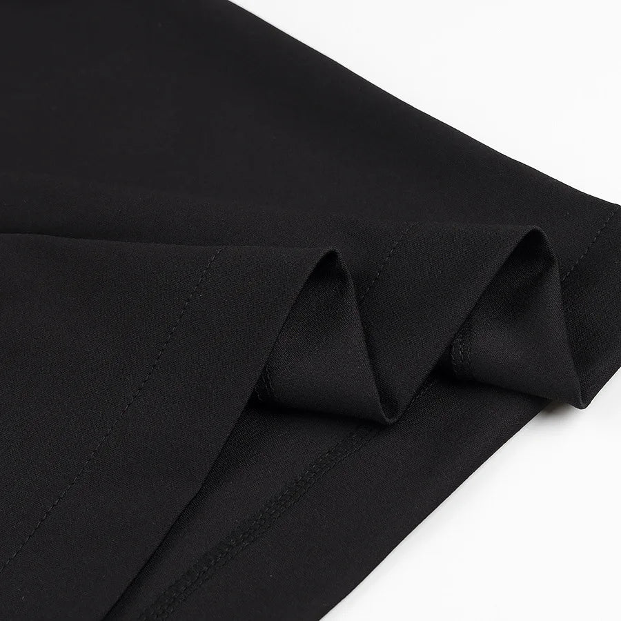 Women's 3D Golden Rose Asymmetric Vest and Skirt Set with Hollow O-Neck Cropped Top and High Waist Hidden Zip Skirt Summer Chic Ensemble