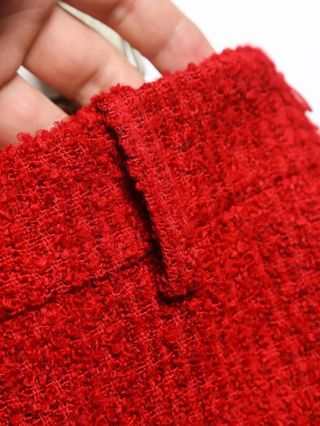 Women Textured Double Breasted Blazer and High Waist Skirt Set with O-Neck Jacket, Front Pockets, Side Slit, and Hidden Zip Closure for Chic Fall Fashion