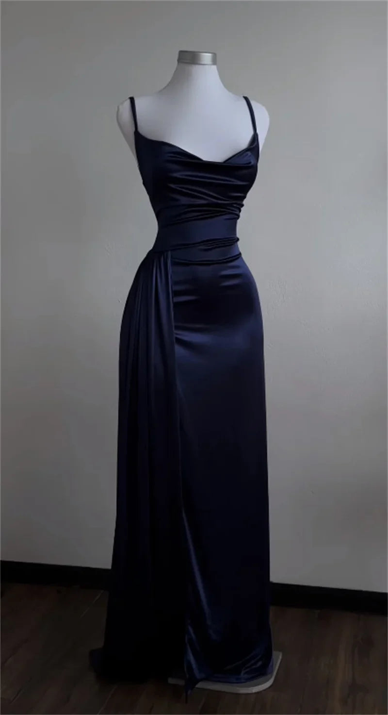 Y2K Backless Sleeveless Long Dress for Women Summer Lace Up Swinging Collar Party Evening Slim Black Dress for Sexy Casual Occasions