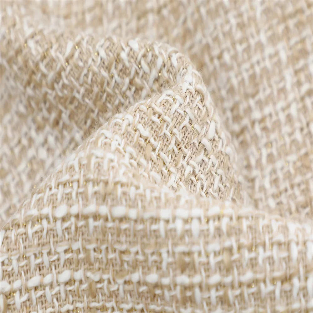 Women Tweed Sleeveless Button-Up Vest and Asymmetric Belted Shorts Set Stylish Two-Piece Outfit