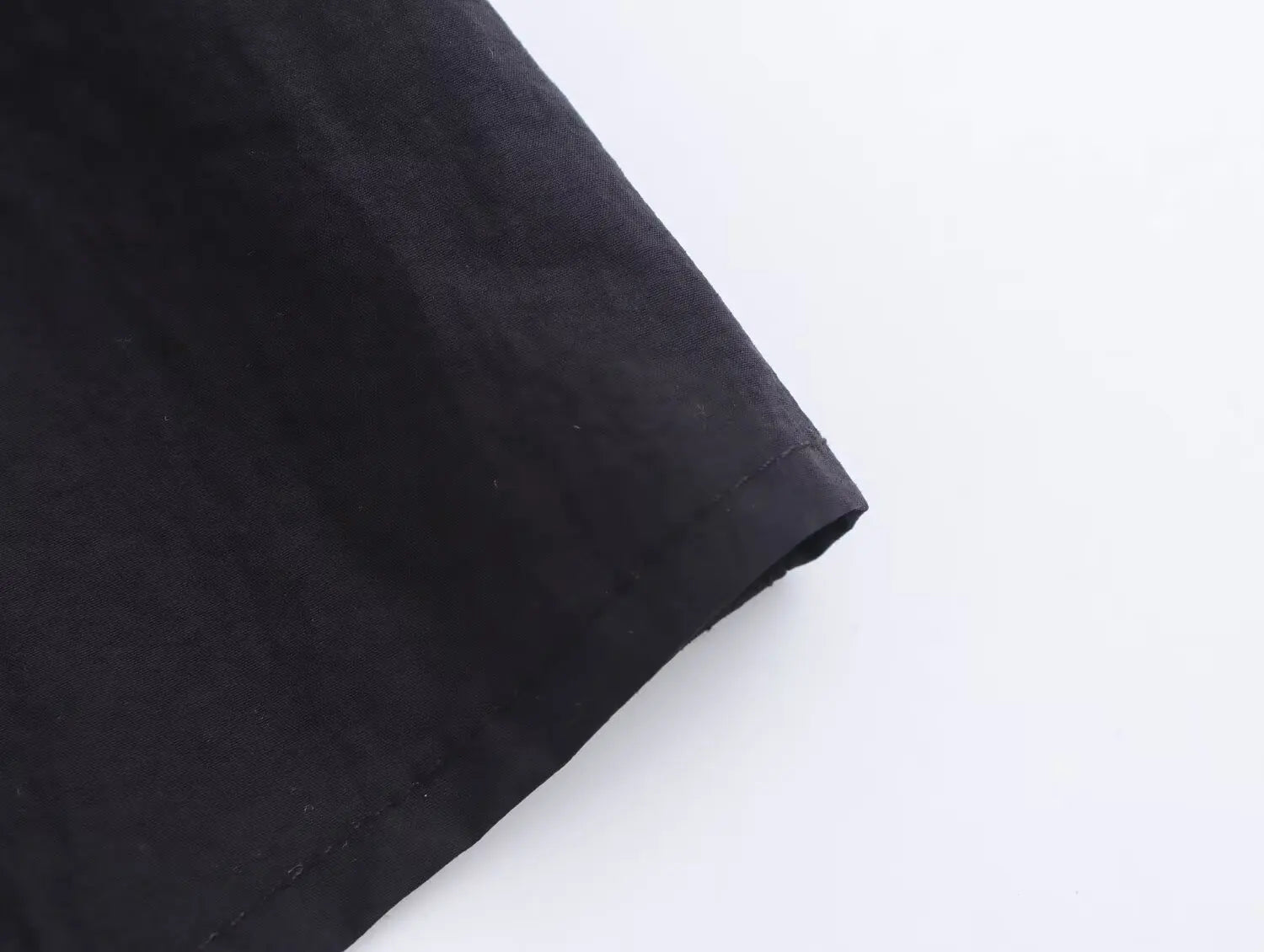 Elegant Solid Color Waist Midi Dress with Long Shirt Style and Side Pockets for Women