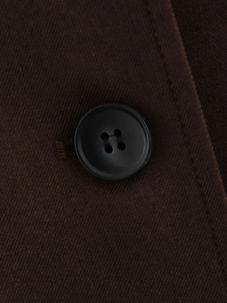 Elegant Women's Office Two-Piece Jacket and A-Line Skirt Set Slim Fit Long Sleeve Blazer with Hip-Enhancing Skirt