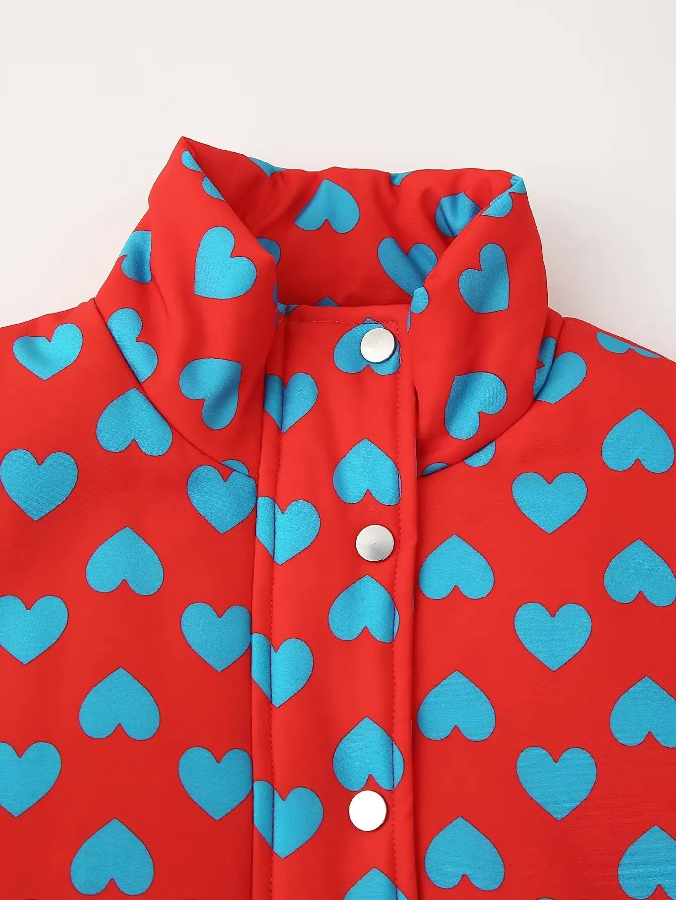 Love Print Cotton Coat With Matching Hip Skirt Set For Women Elegant Casual Two-Piece Outfit