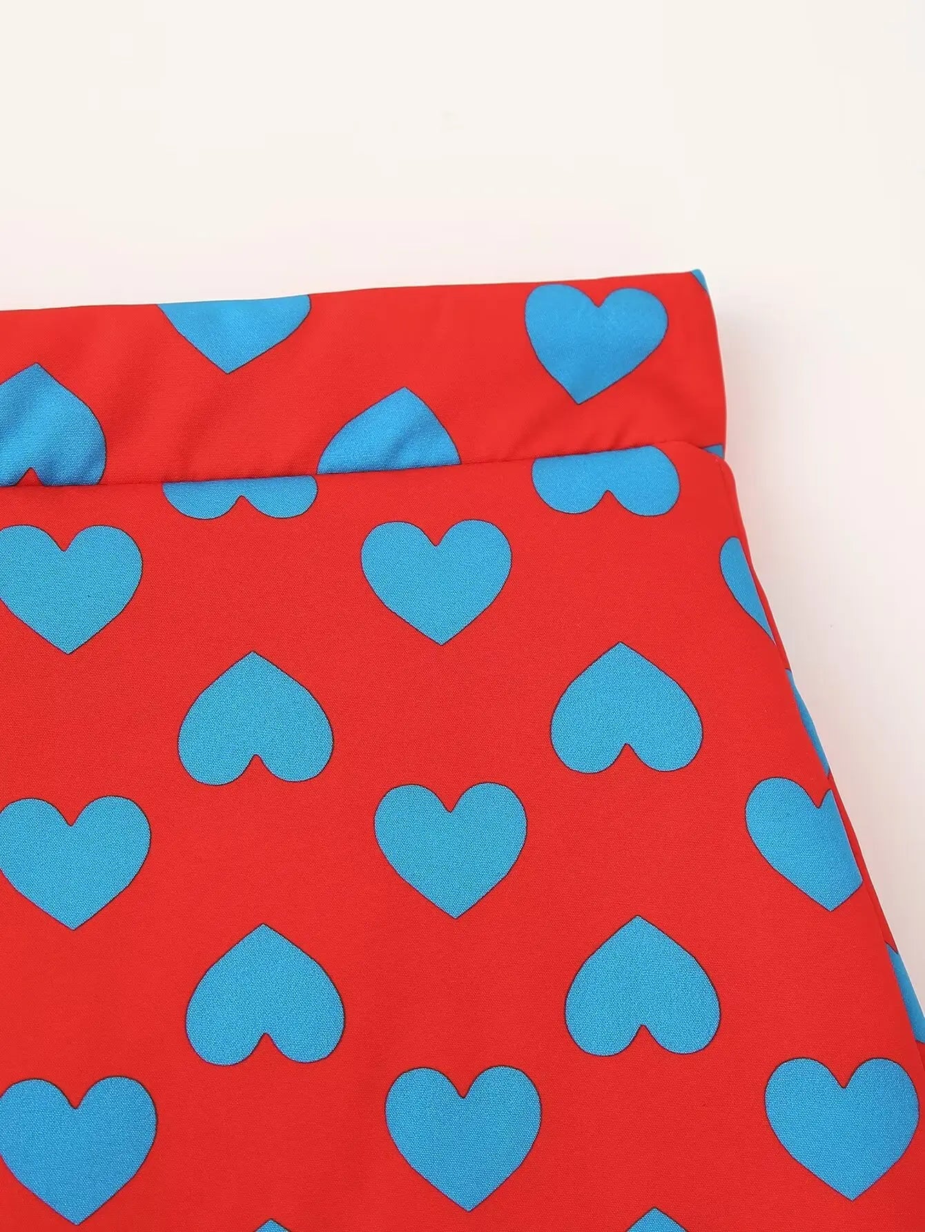 Love Print Cotton Coat With Matching Hip Skirt Set For Women Elegant Casual Two-Piece Outfit