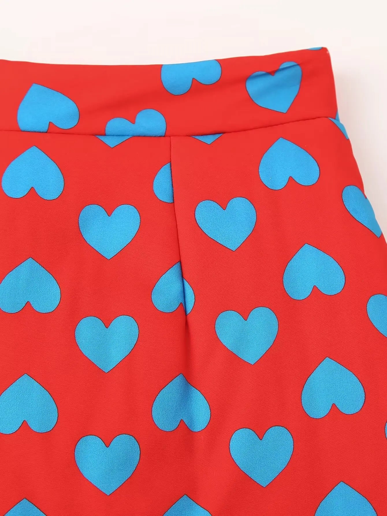 Love Print Cotton Coat With Matching Hip Skirt Set For Women Elegant Casual Two-Piece Outfit