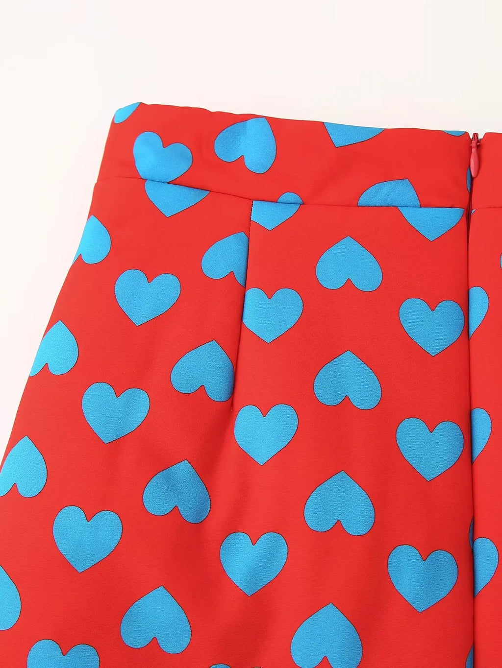 Love Print Cotton Coat With Matching Hip Skirt Set For Women Elegant Casual Two-Piece Outfit