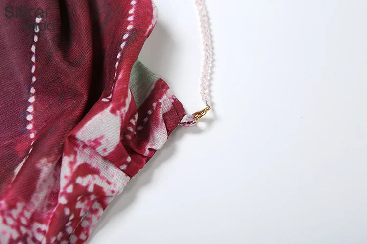 Autumn Release Junior Ankle-Length Sexy High Street Dress with Girl Printing, Slim Fit, Backless Fashion Robe